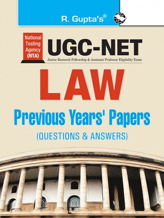 NTA-UGC-NET/JRF: LAW (Paper I & Paper II) Previous Years' Paper (Solved)