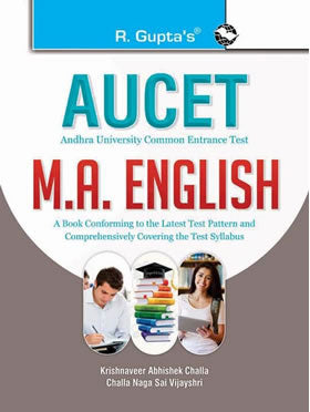 AUCET (Andhra University Common Entrance Test) : M.A. English