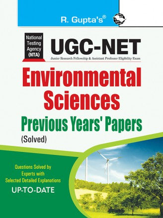 NTA-UGC-NET/JRF: Environmental Sciences (Paper I & Paper II) Previous Years Papers (Solved)