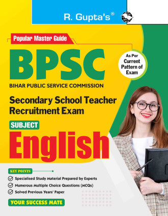 BPSC : Secondary School Teacher ENGLISH (Class 9-10) Recruitment Exam Guide