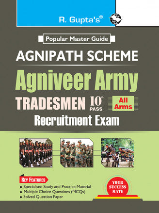Agnipath: AGNIVEER ARMY (Tradesmen - 10th Pass) Indian Army Exam Guide