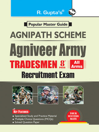 Agnipath: AGNIVEER ARMY (Tradesmen - 8th Pass) Indian Army Exam Guide