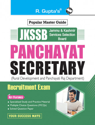 JKSSB : Panchayat Secretary Recruitment Exam Guide