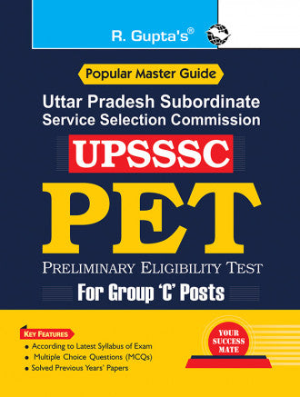 UPSSSC (PET) Preliminary Eligibility Test Guide (for Group 'C' Posts)