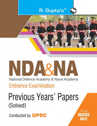 NDA & NA Entrance Examination: Previous Years Papers (Solved) (Big Size)