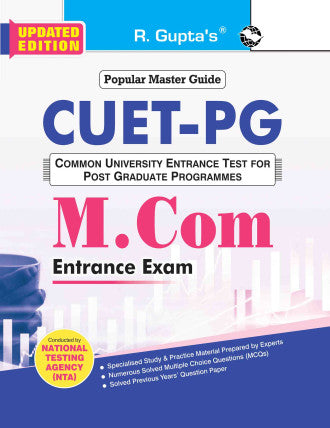 CUET-PG: M.Com Entrance Exam Guide