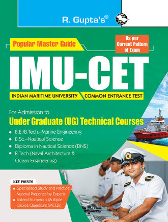 Indian Maritime University (IMU) – Common Entrance Test Guide (For UG Technical Courses)