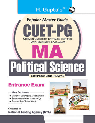 CUET-PG : MA - Political Science/Public Administration/Politics & International Relations Entrance Exam Guide