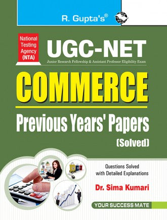 NTA-UGC-NET/JRF: Commerce (Paper I & Paper II) Previous Papers (Solved)