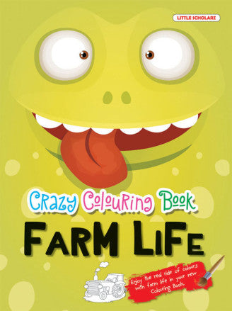 Crazy Colouring Book—Farm Life