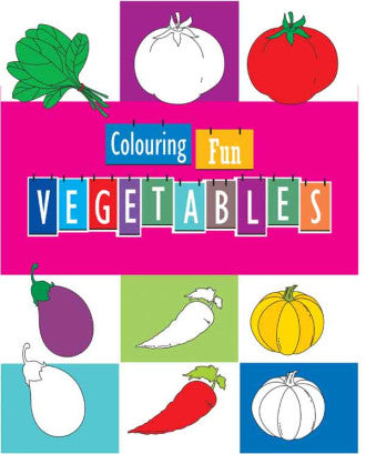 Colouring Fun - Vegetables