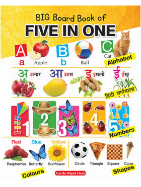 Big Board Book of Five in One