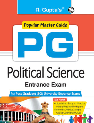 PG: POLITICAL SCIENCE Entrance Exam Guide