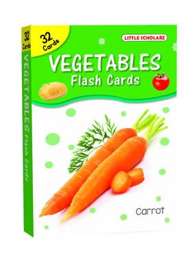 Big Flash Cards - Vegetables