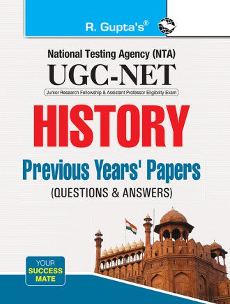NTA-UGC-NET/JRF: History (Paper I & Paper II) Previous Years' Papers (Solved)