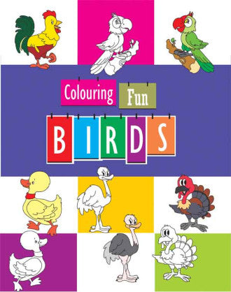 Colouring Fun - Birds
